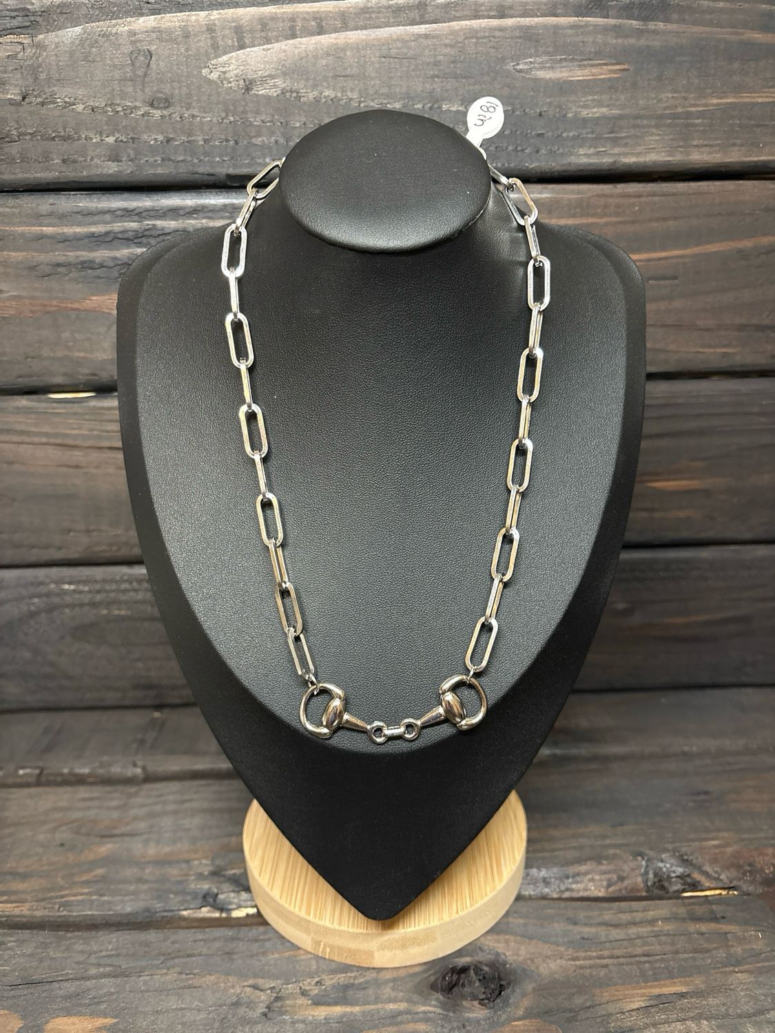 Large Paperclip Bridle Bit Chain