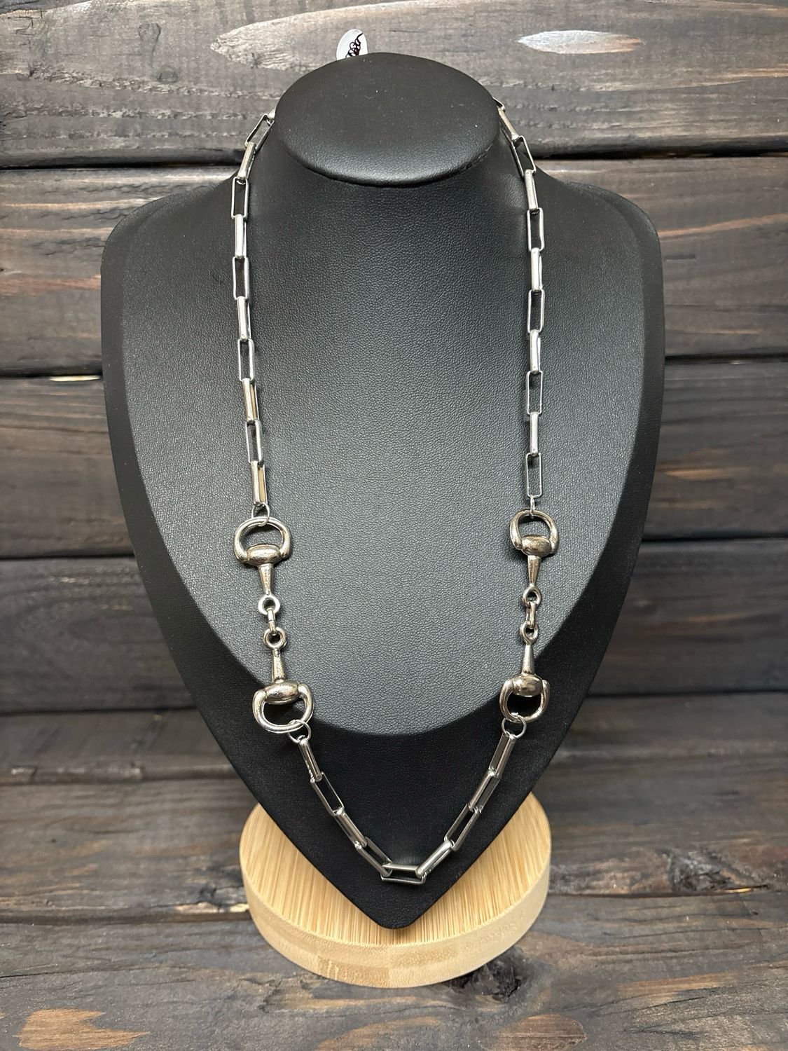 Paperclip &amp; Double Bridle Bit Chain