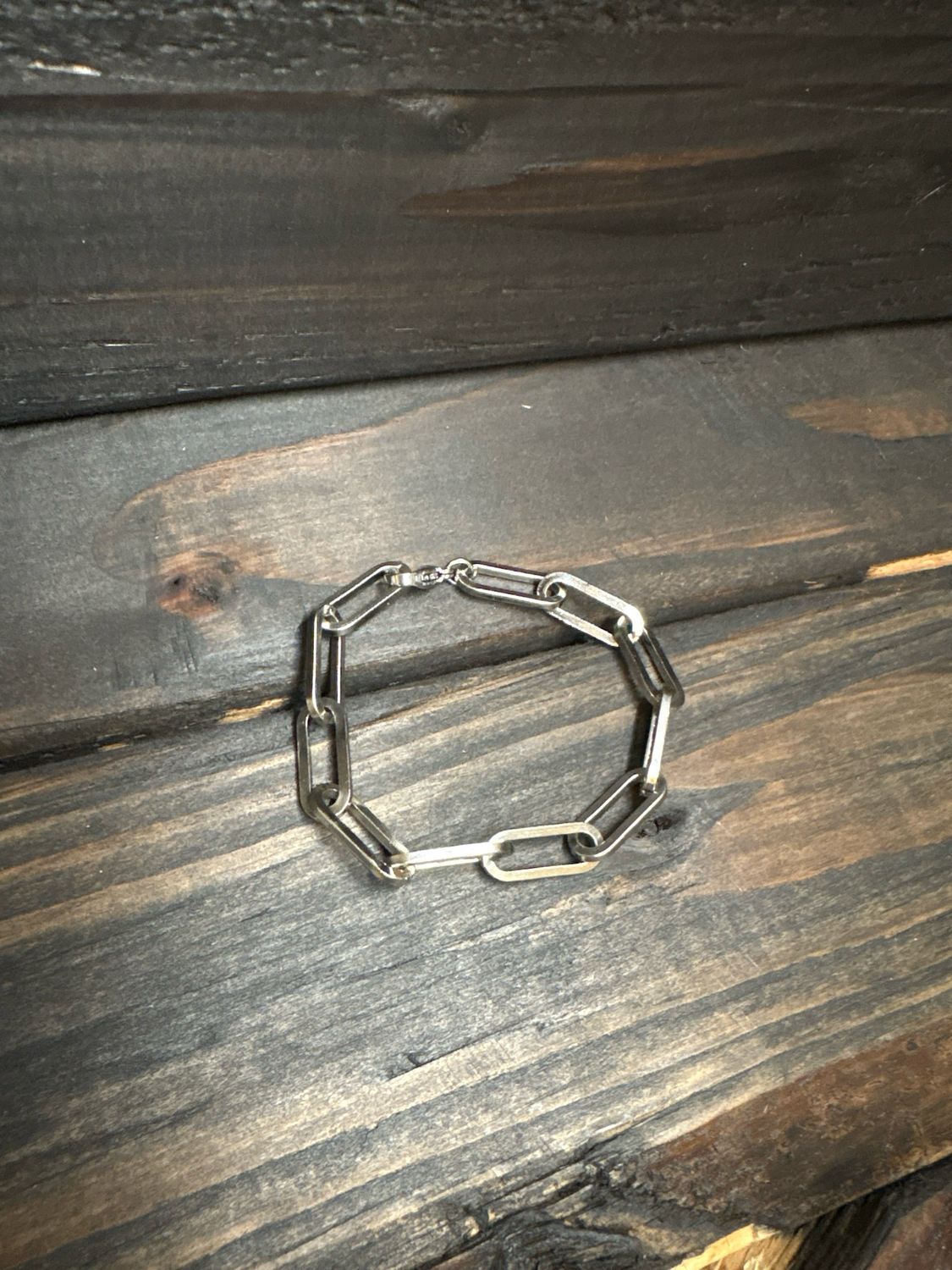 Paperclip Chain Bracelet