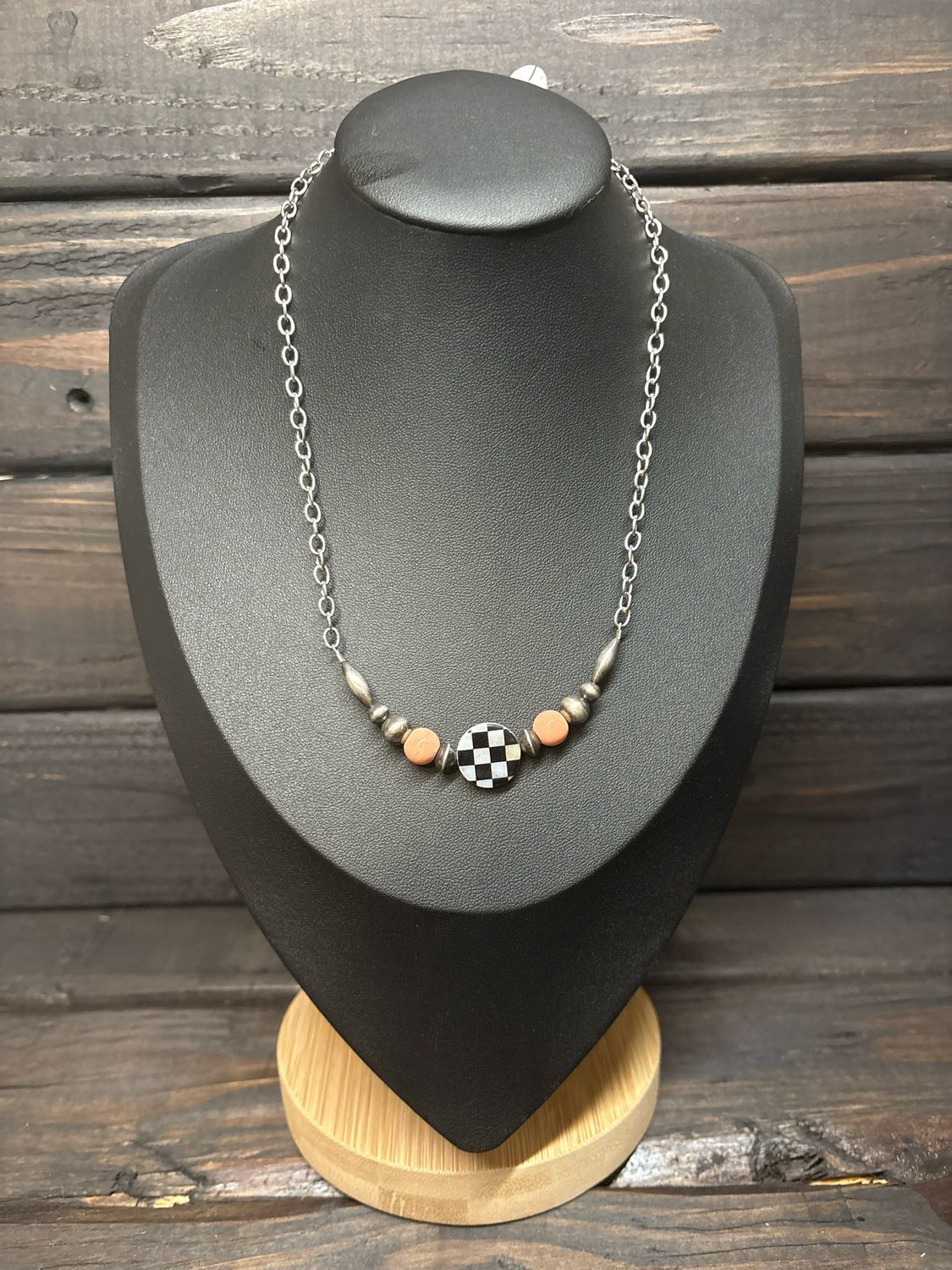 Checkered &amp; Navajo Pearl Stacker