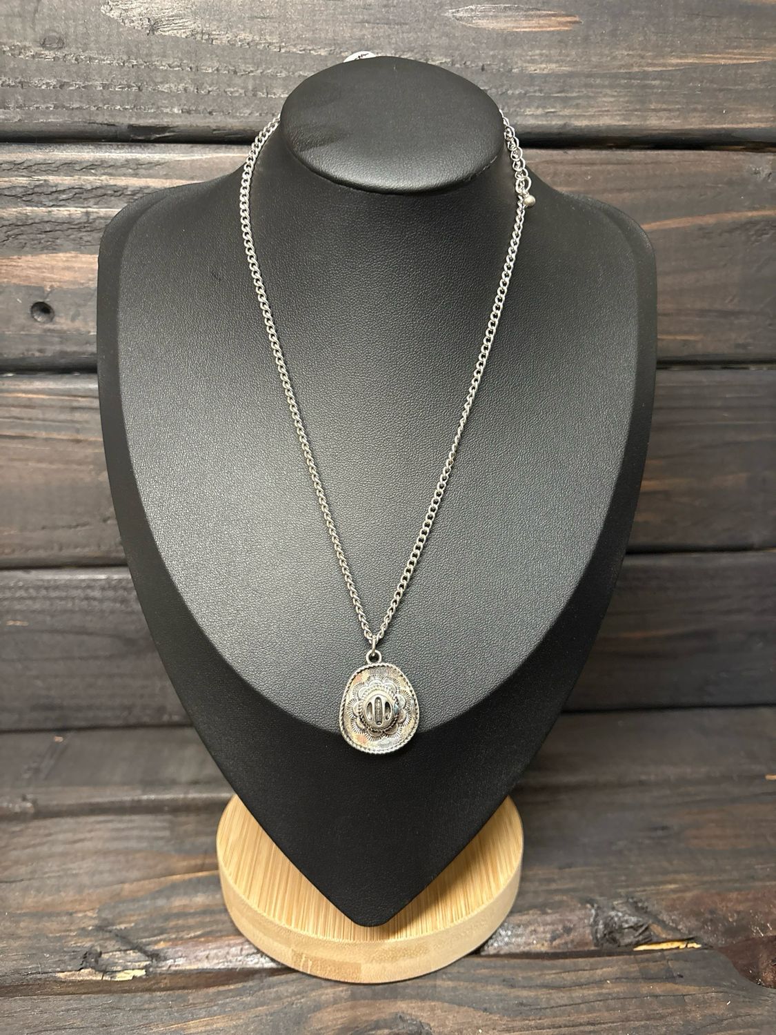 Cowboy Hat Necklace