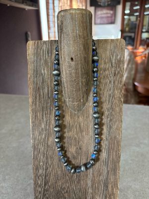 Faux Navajo Pearls &amp; Iridescent Beads