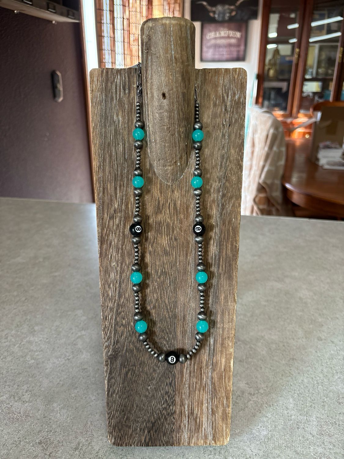 Faux Navajo Pearls &amp; 8 Balls