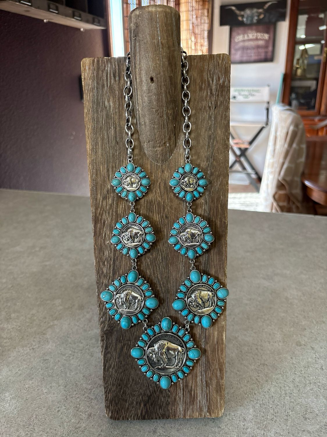 Buffalo Coin Necklace