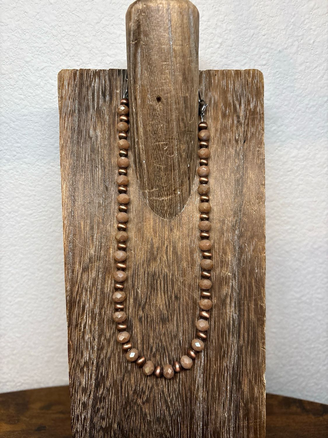 Faux Copper Navajo Pearls