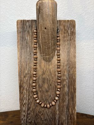 Faux Copper Navajo Pearls