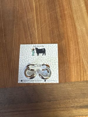 Silver Plated Hoops