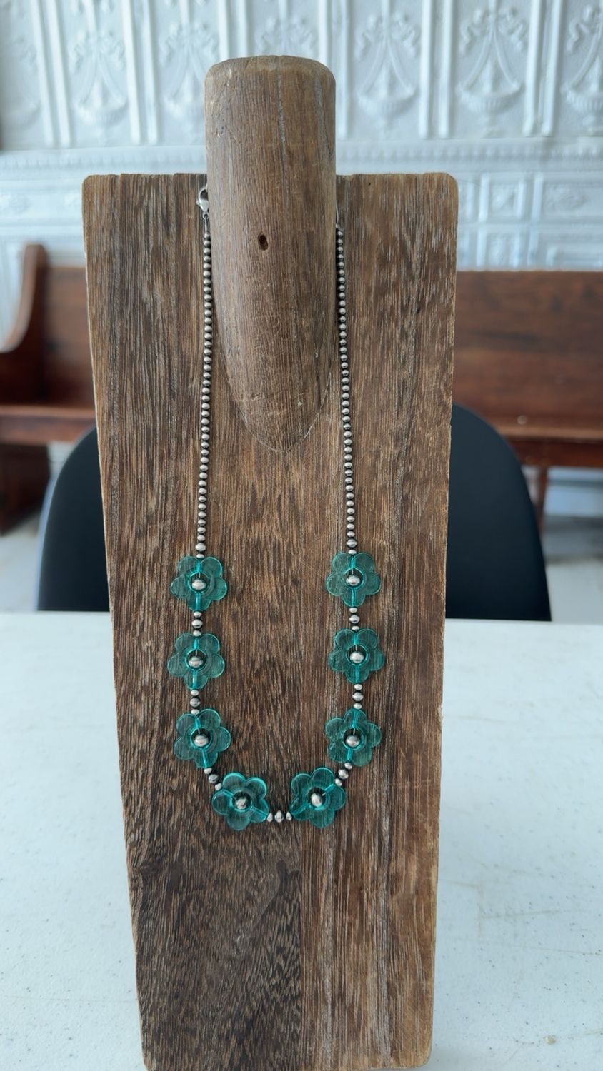 Navajo Pearls &amp; Flowers
