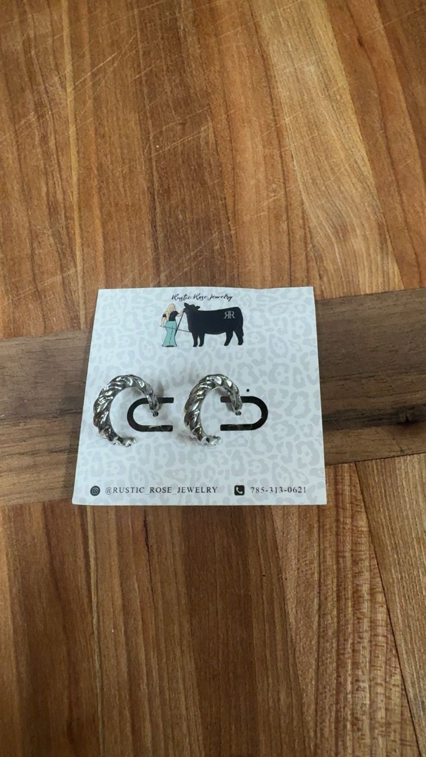 Silver Plated Hoops
