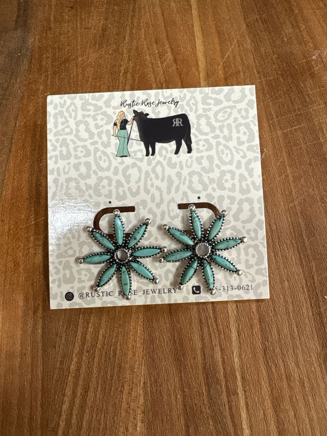 Faux Turquoise Clusters