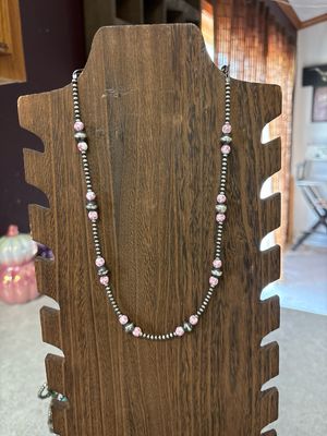 Pink China &amp; Navajo Pearls