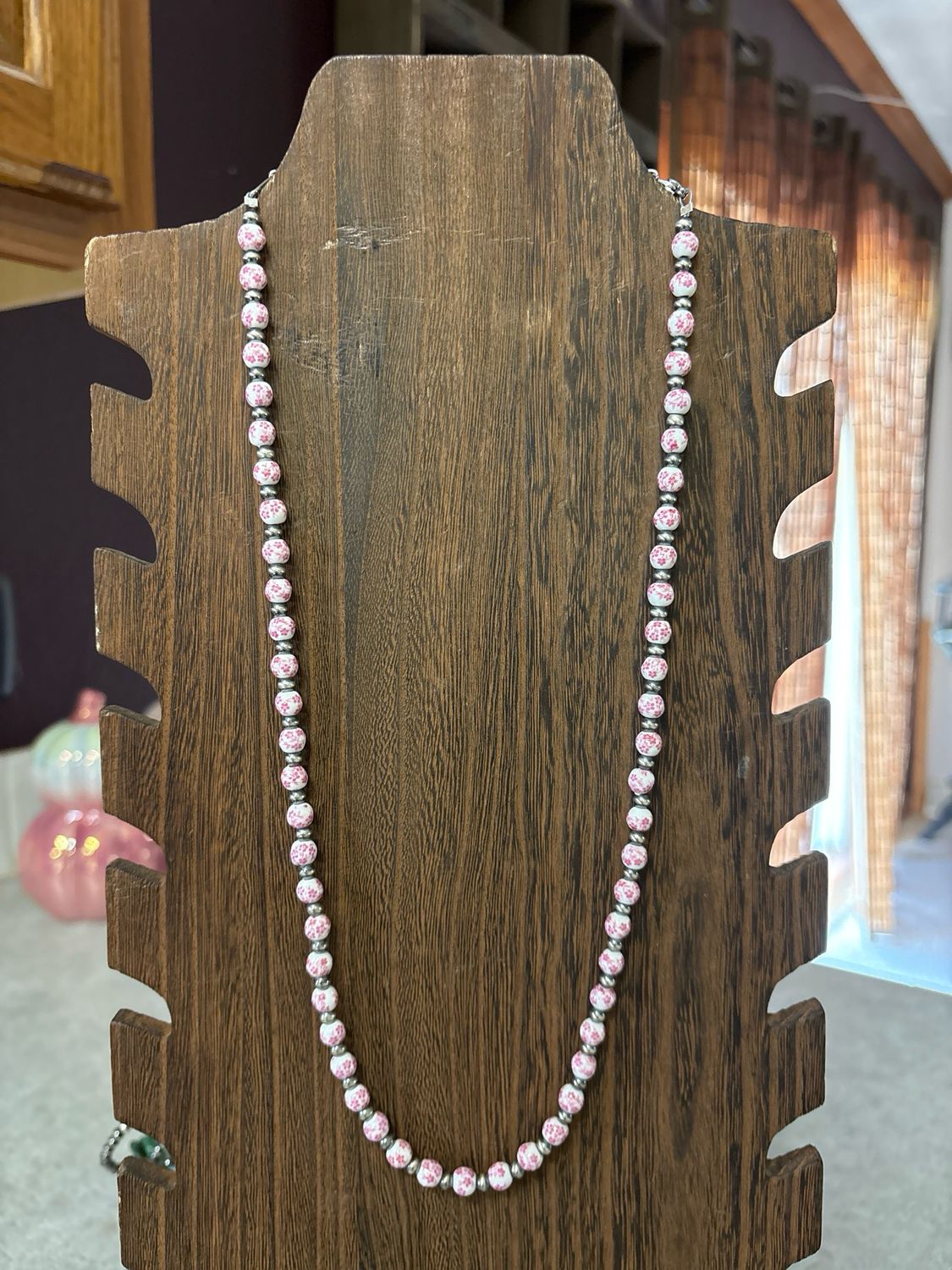 Pink China &amp; Navajo Pearls