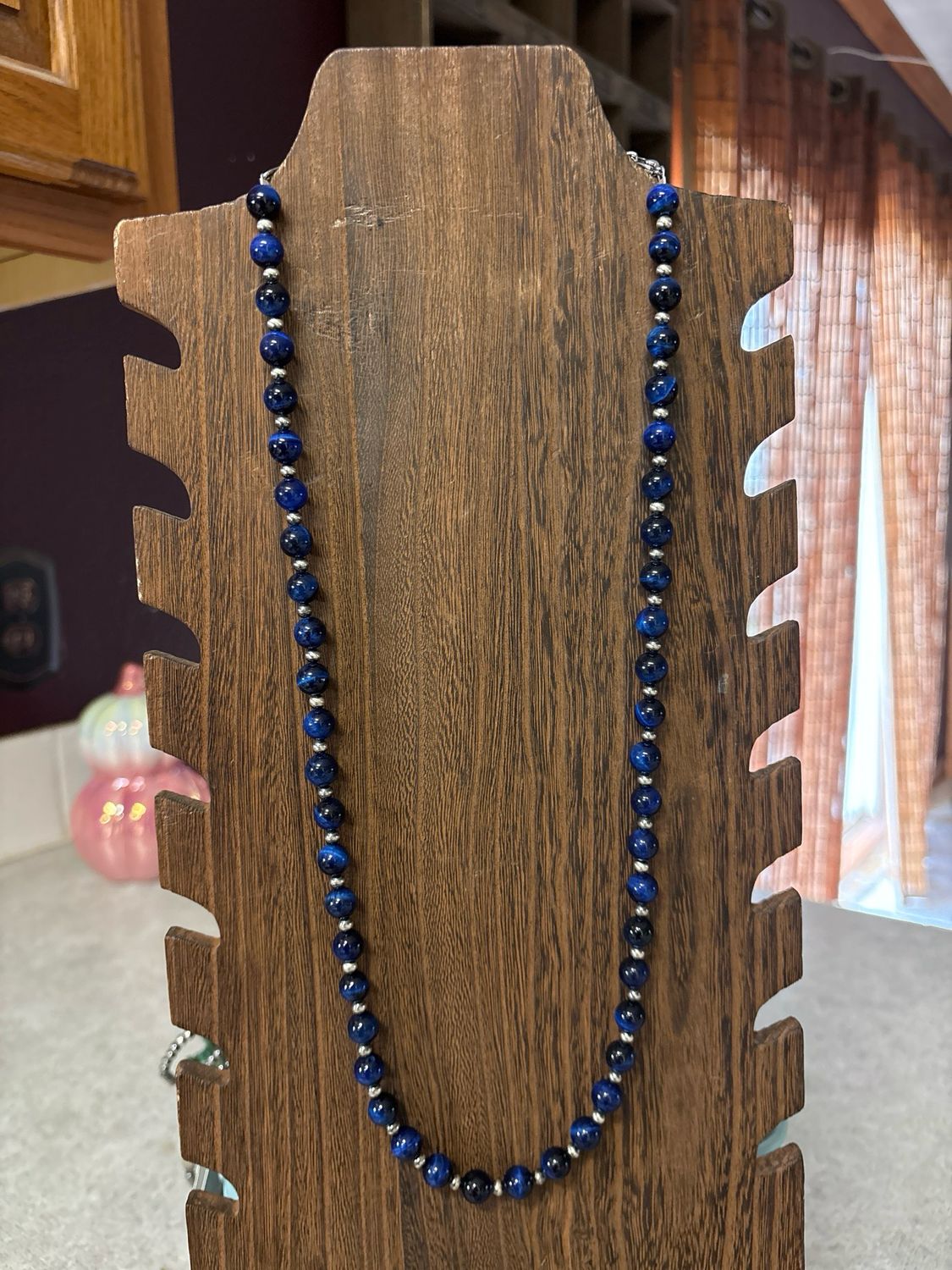 Lapis Lazuli &amp; Navajo Pearls