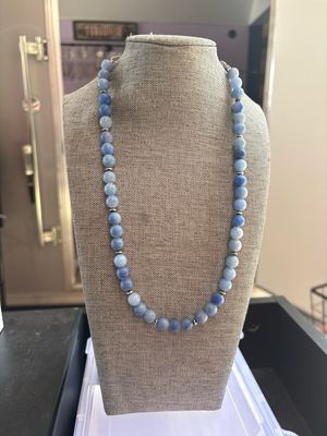 Blue Aventurine &amp; Navajo Pearls
