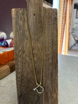 Horse Shoe Gold Chain