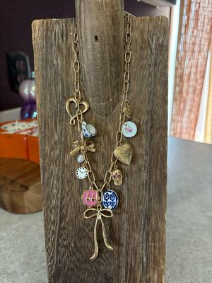 Gold Charm Necklace