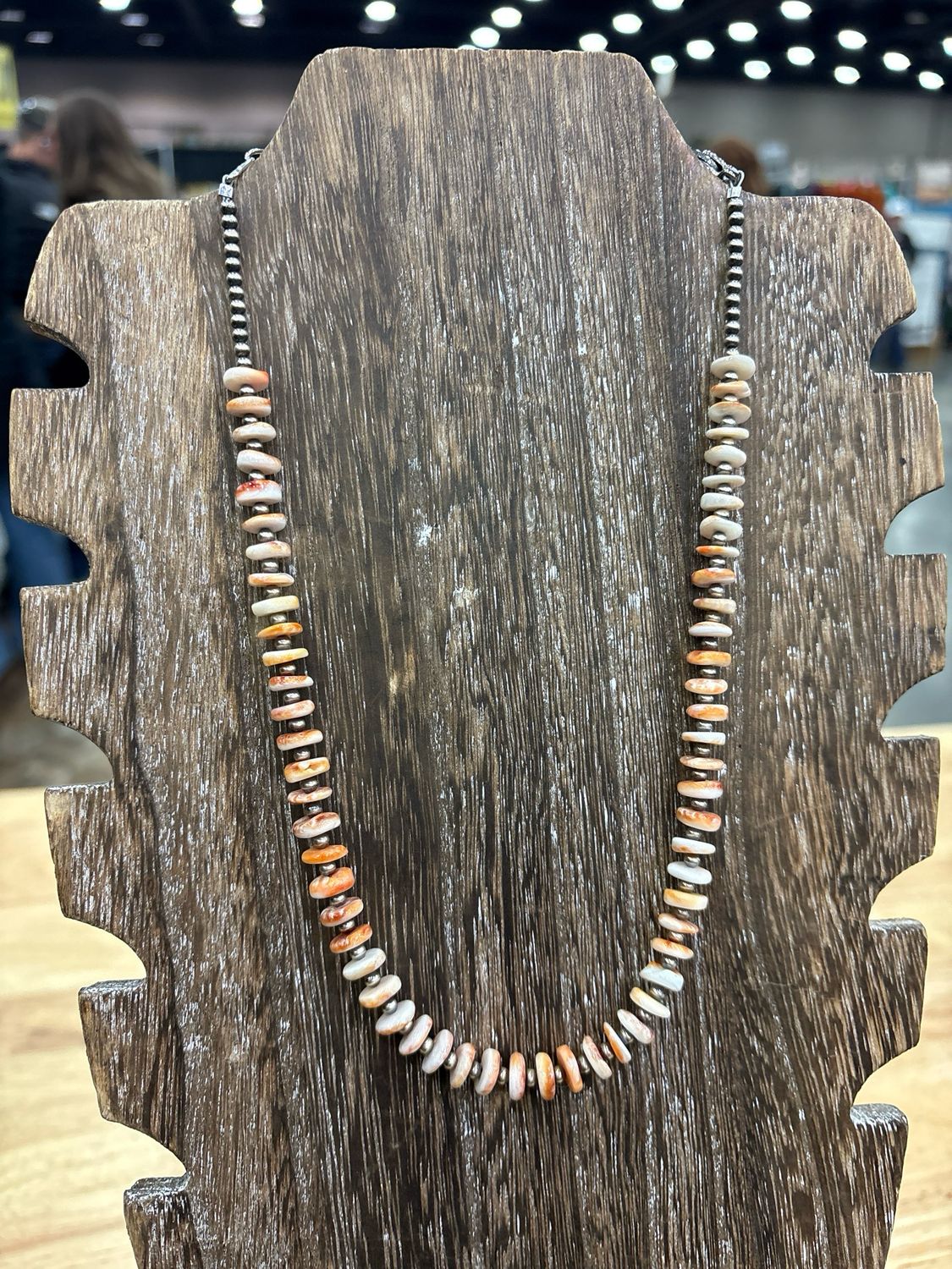 Orange Spiny Oyster &amp; Navajo Pearls