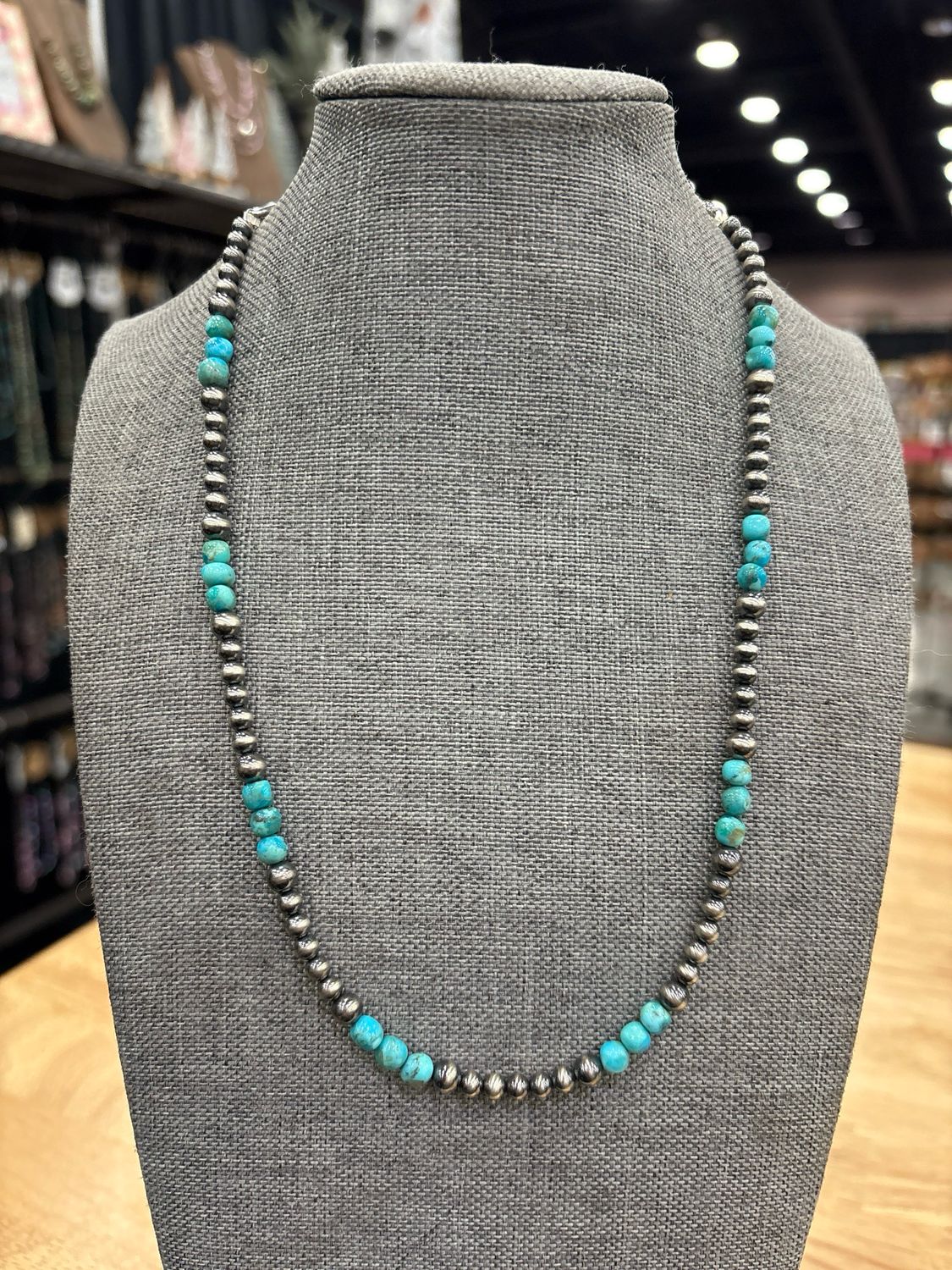 Turquoise &amp; Navajo Pearls