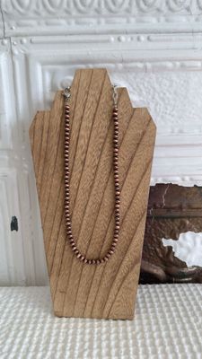 6mm Faux Copper Navajo Pearls