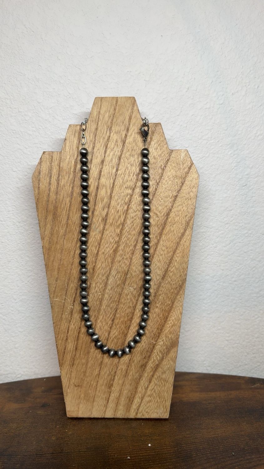 8mm Faux Navajo Pearls