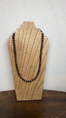 8mm Faux Copper Navajo Pearls