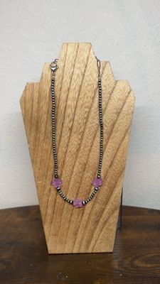 Faux Navajo Pearls &amp; Flowers