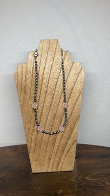 Faux Navajo Pearls &amp; Flowers