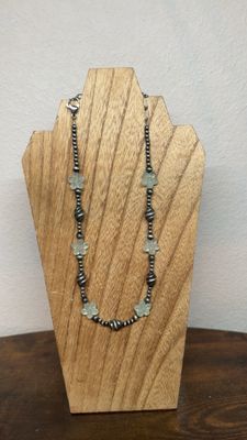 Faux Navajo Pearls &amp; Flowers