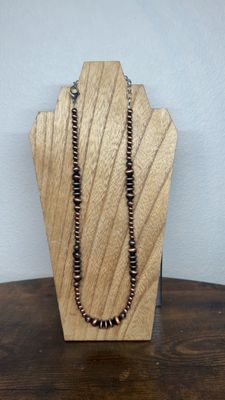 Faux Copper Navajo Pearls