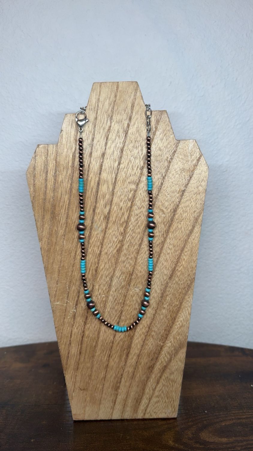 Faux Navajo Pearls &amp; Turquoise