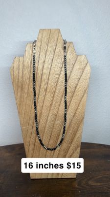 Faux Navajo Pearls &amp; Black Onyx