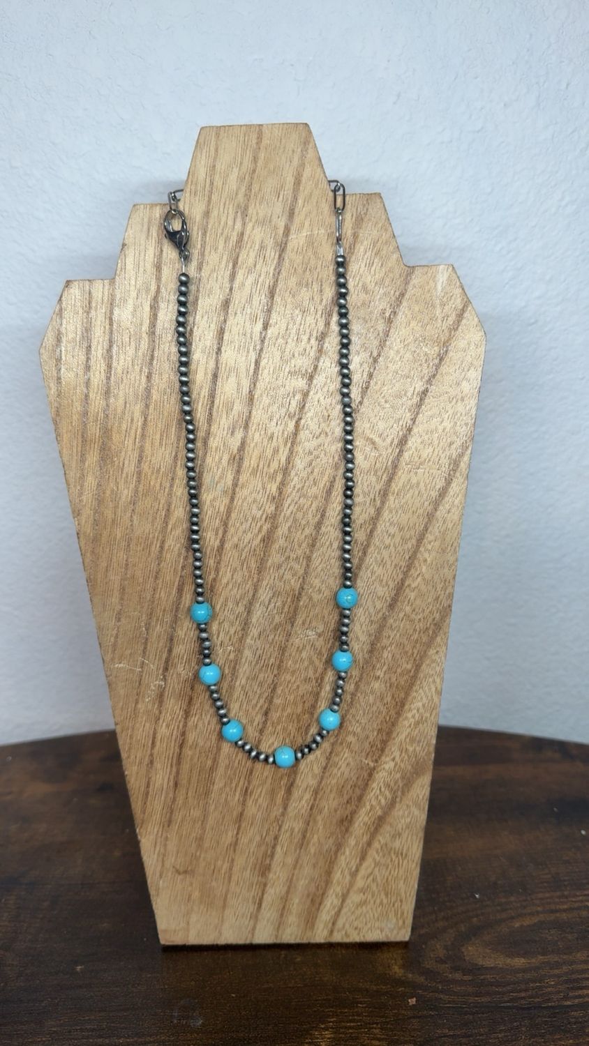 Faux Navajo Pearls &amp; Turquoise