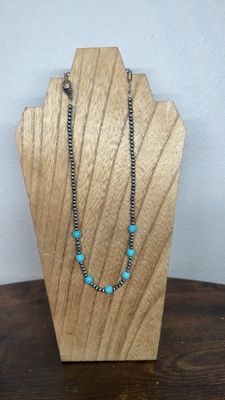 Faux Navajo Pearls &amp; Turquoise
