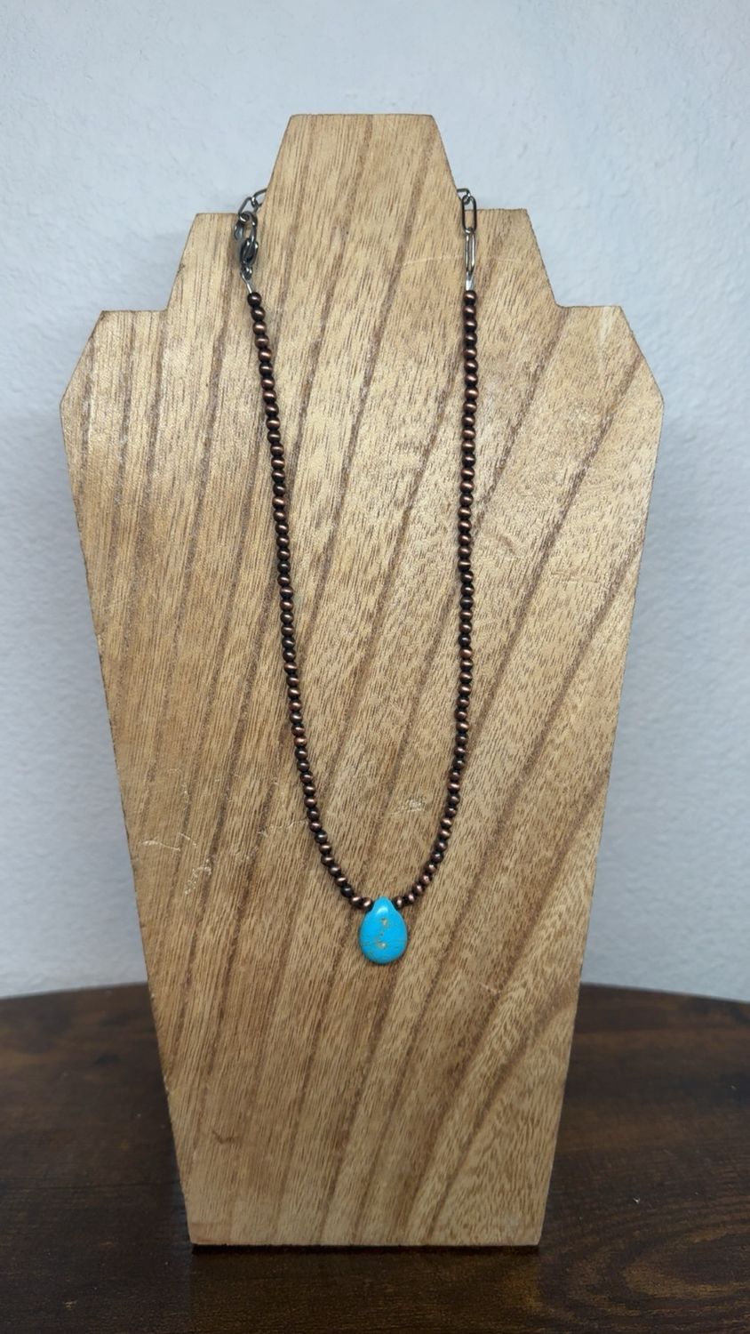 Faux Navajo Pearls &amp; Turquoise
