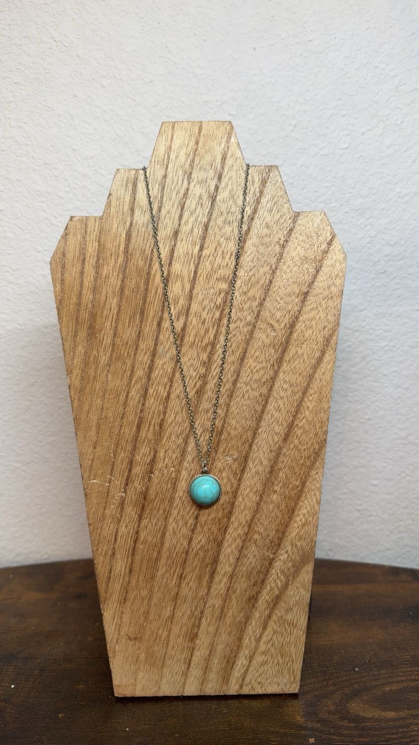 Faux Turquoise Charm