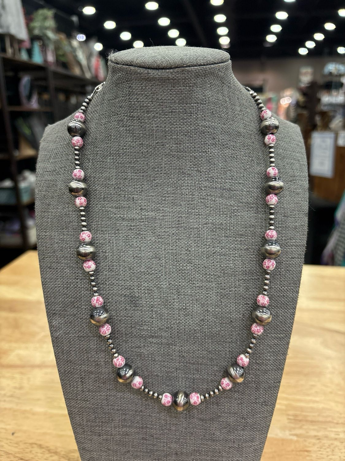 Pink China &amp; Navajo Pearls