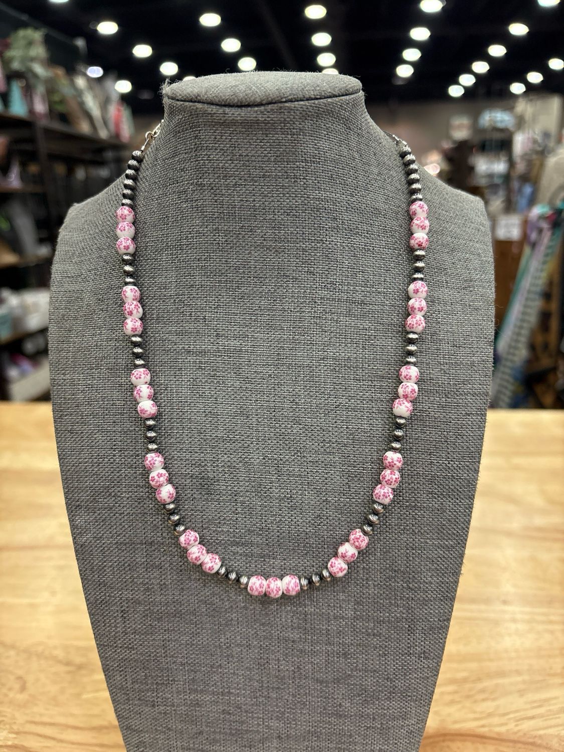 Pink China &amp; Navajo Pearls