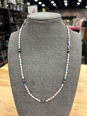 Heishi Shell &amp; Navajo Pearls