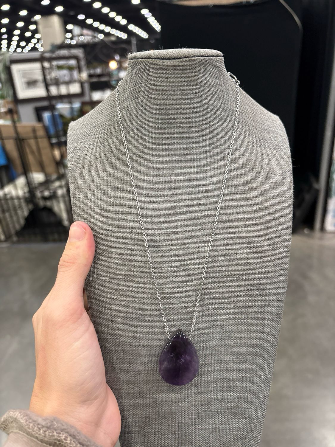 Amethyst Petal Stacker