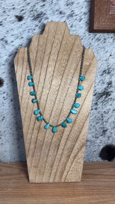 Turquoise &amp; Navajo Pearls