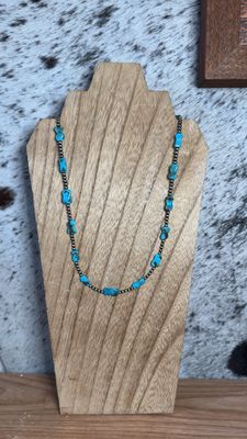 Turquoise &amp; Navajo Pearls