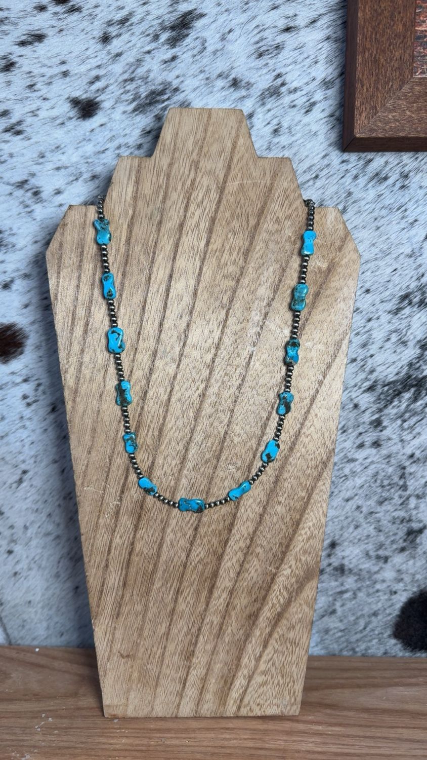 Turquoise &amp; Navajo Pearls