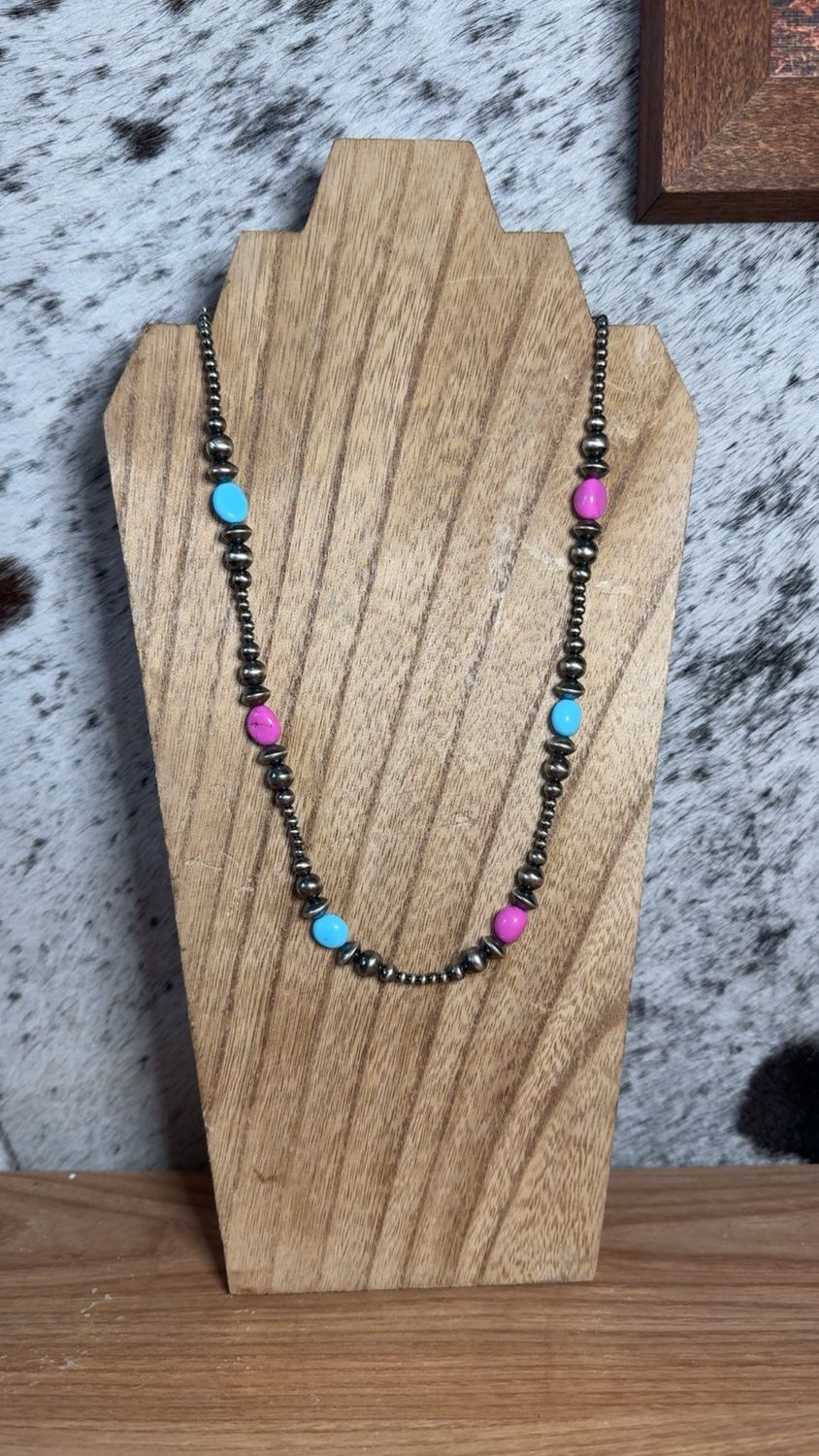 Cotton Candy &amp; Navajo Pearls