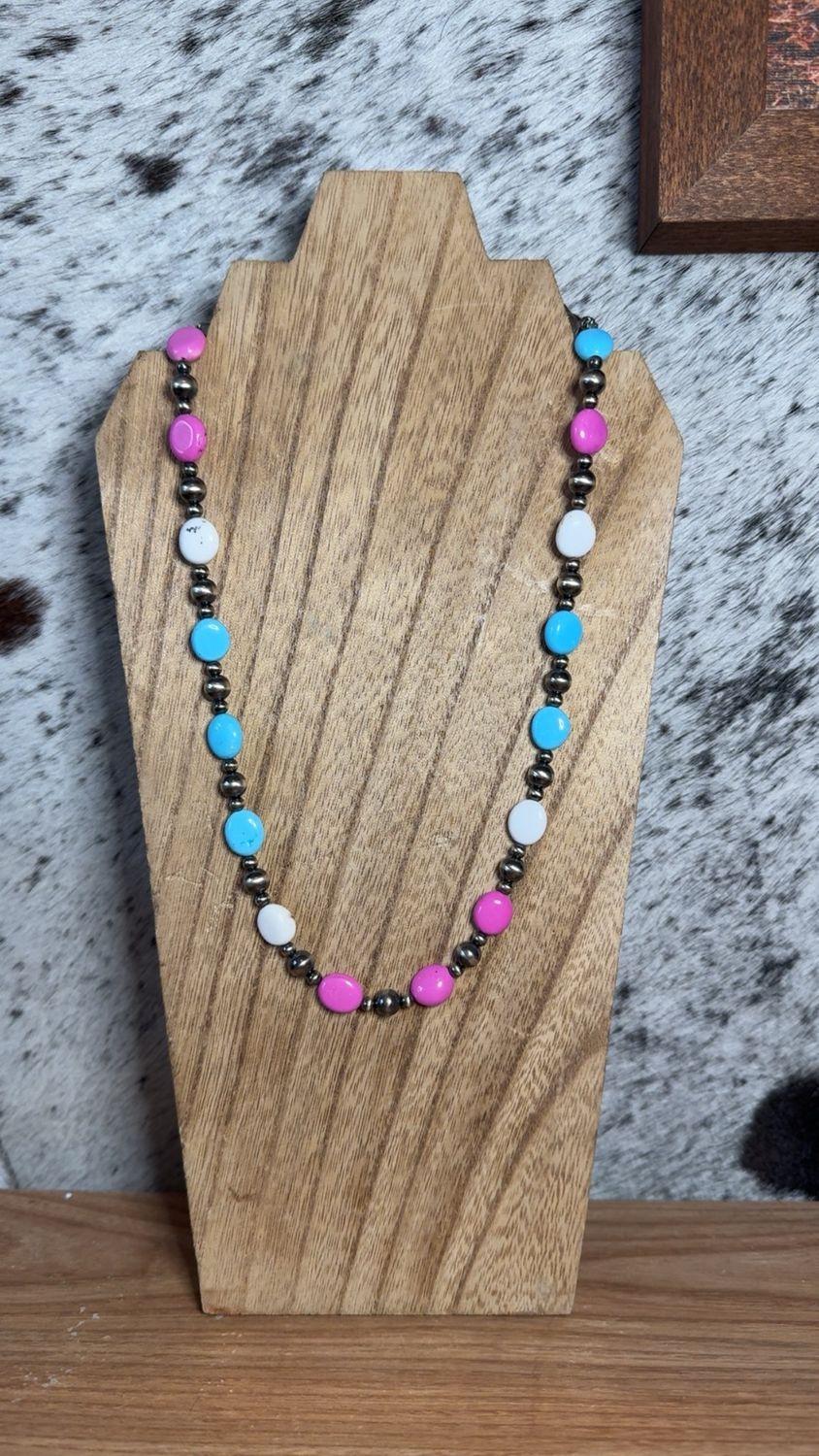 Cotton Candy &amp; Navajo Pearls