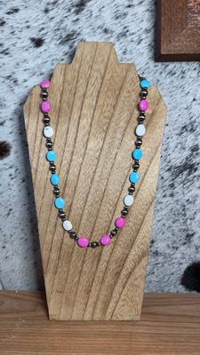 Cotton Candy &amp; Navajo Pearls