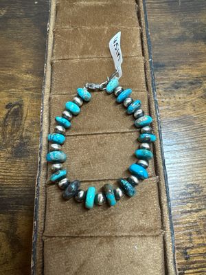 Kingman Turquoise &amp; Navajo Pearls