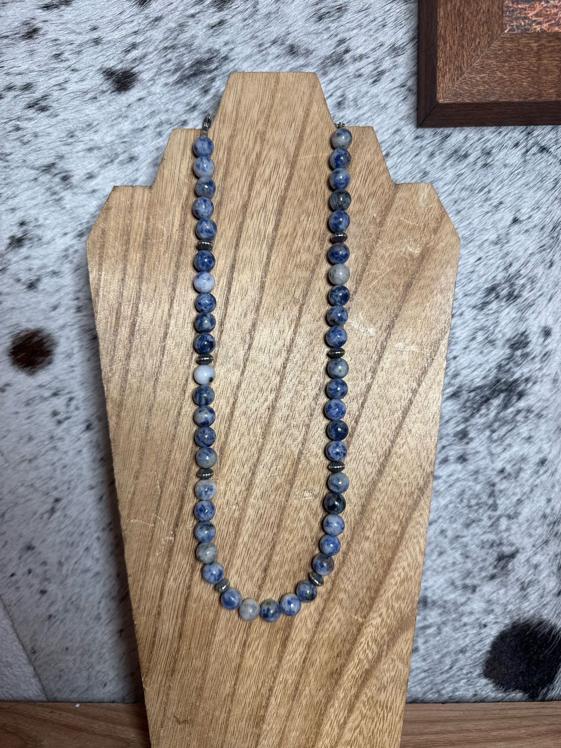 Sodalite &amp; Navajo Pearls