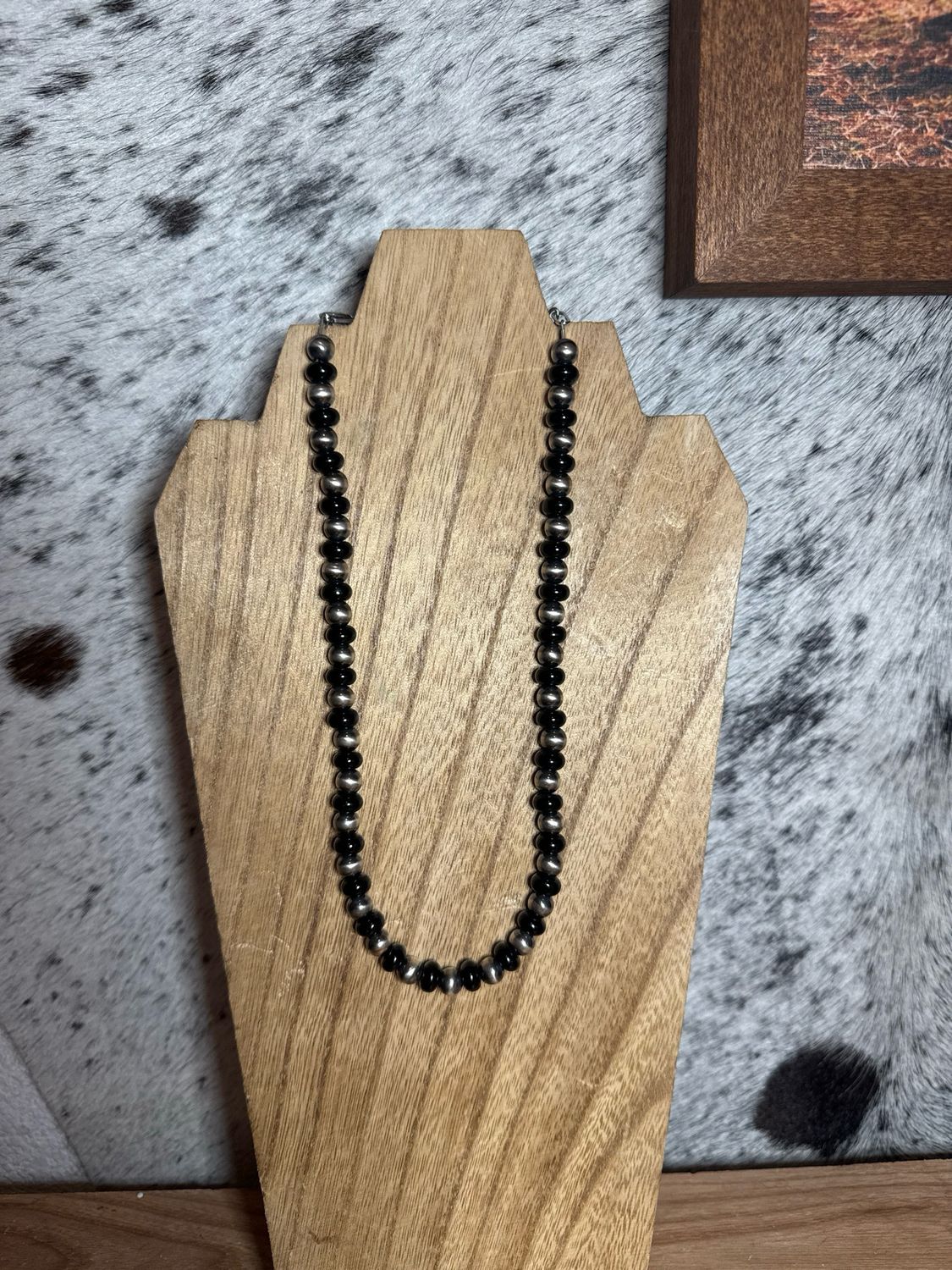 Black Onyx &amp; Navajo Pearls