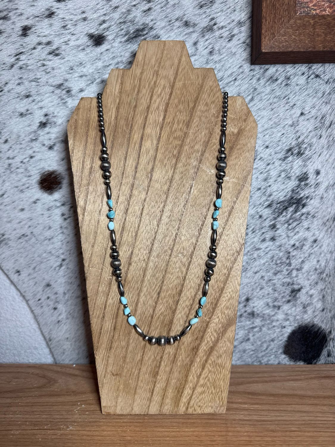 Lone Mountain Turquoise &amp; Navajo Pearls