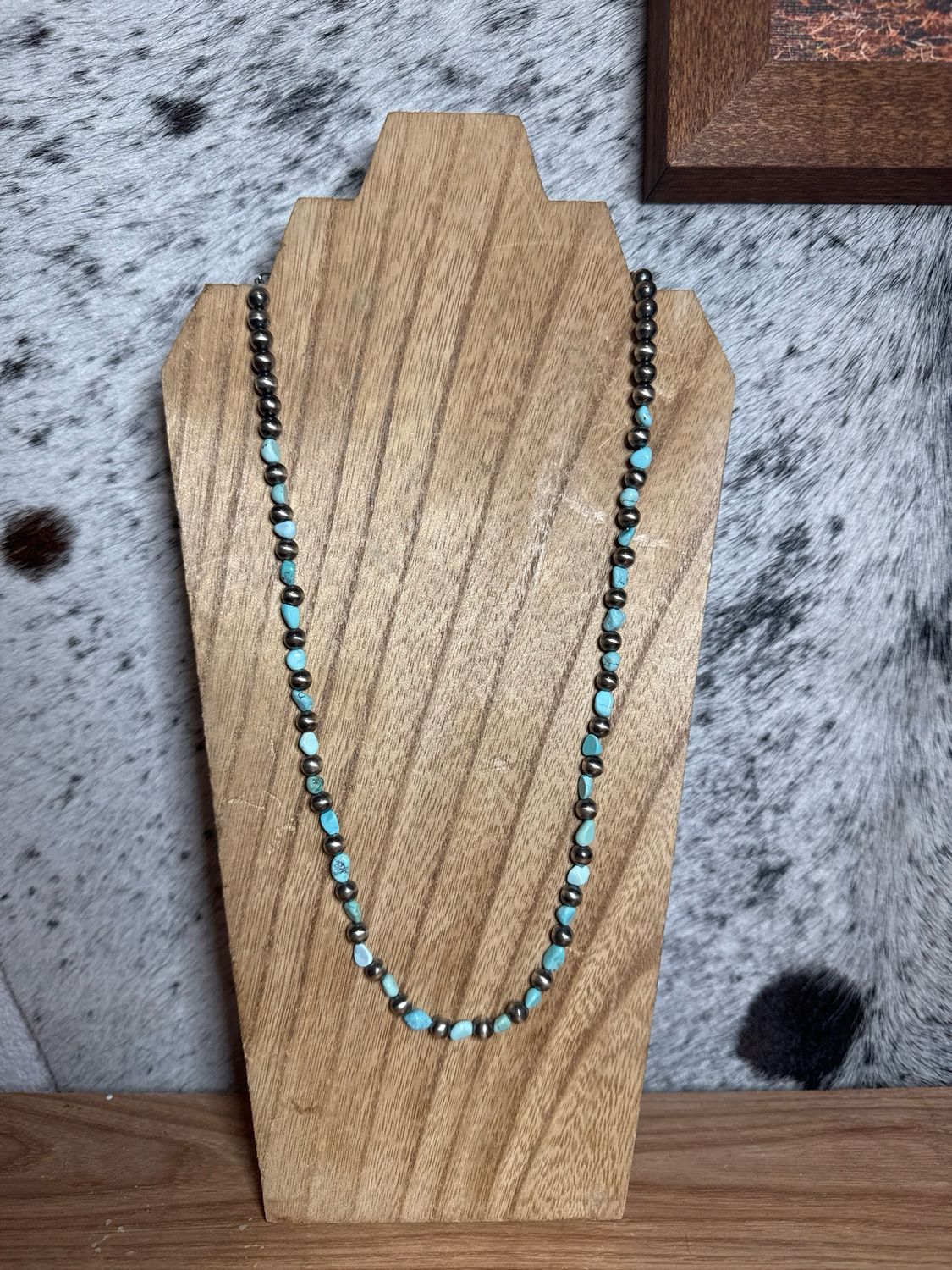 Lone Mountain Turquoise &amp; Navajo Pearls